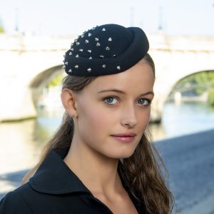 bibi feutre noir punk