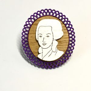 Broche camée « Olympe de Gouges »