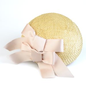 bibi de cérémonie de marriage noeuds satin rose