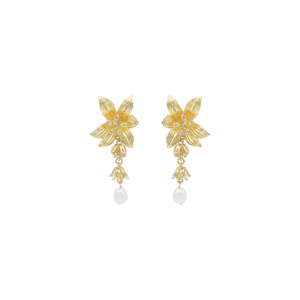 Boucles d’oreilles fleur de lys