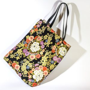 cabas en coton du japon noir