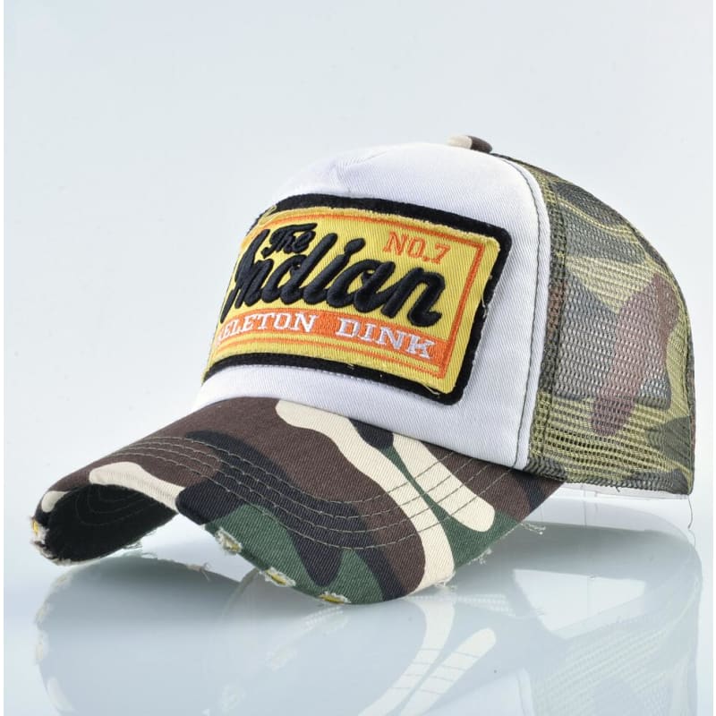 Casquette Américaine Trucker Indian – Image 9